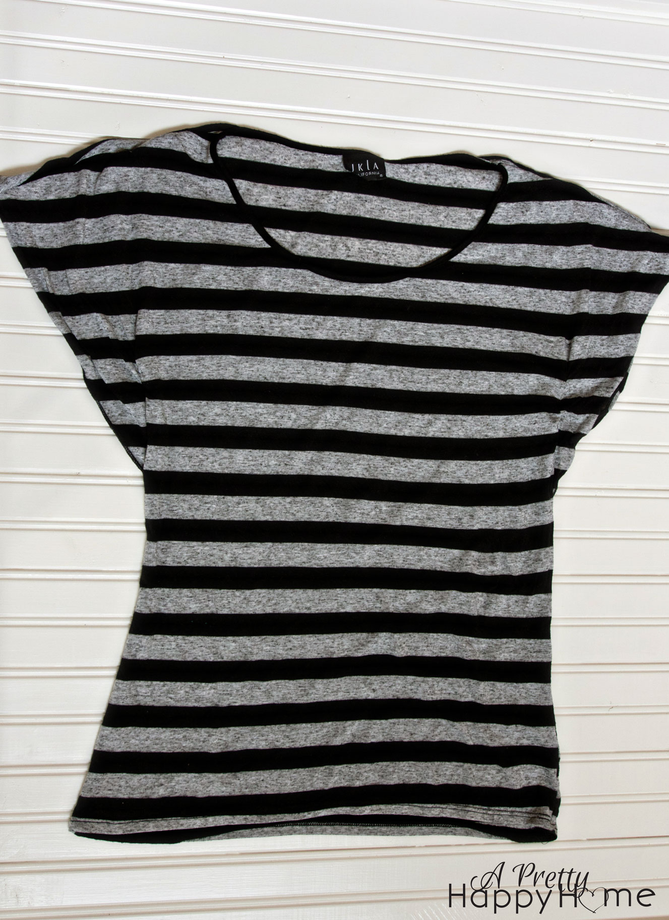 t-shirt holes and ready for fixing
