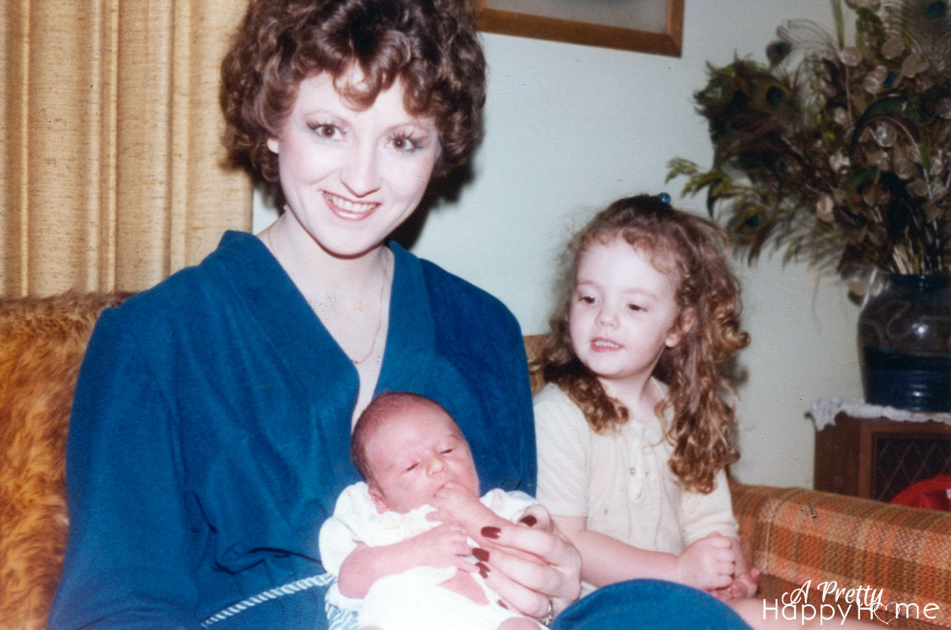 Mothering Without a Mother what it's like motherhood without a mother being a mom when your own mom is dead mom and newborn in 1980