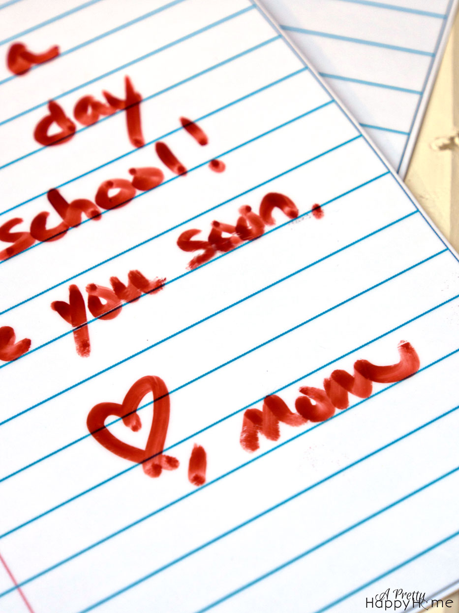 Notebook Paper Lunchbox Notes notebook-paper-notes3