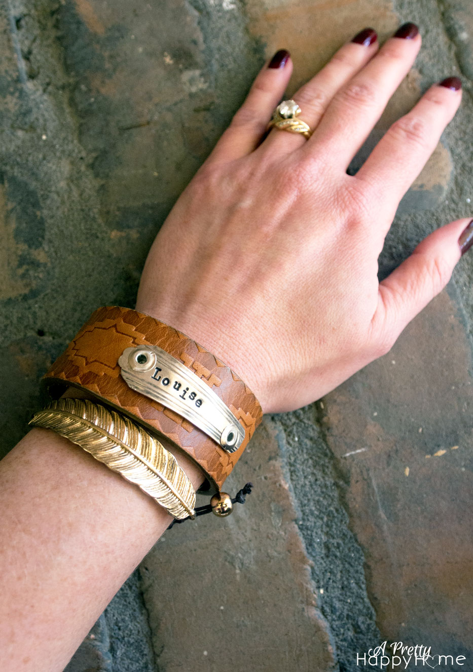 louise leather cuff cuff1