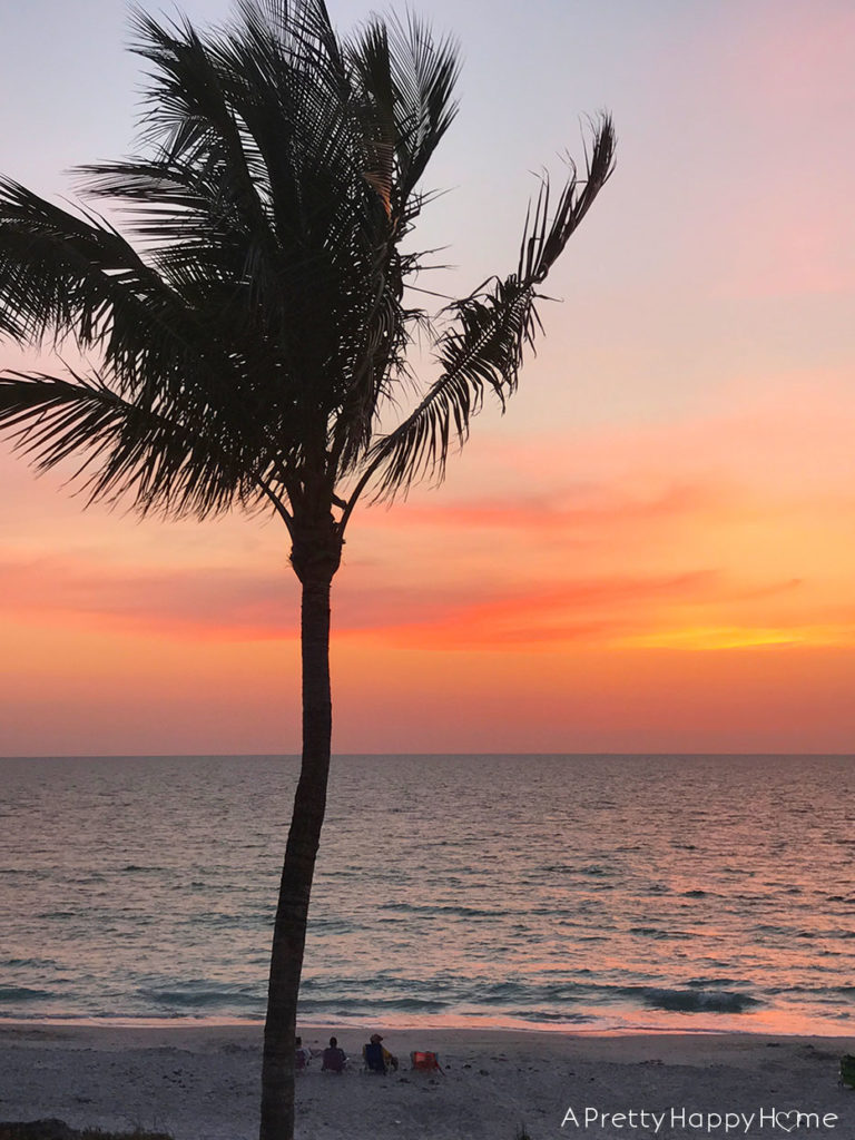 sunset in florida