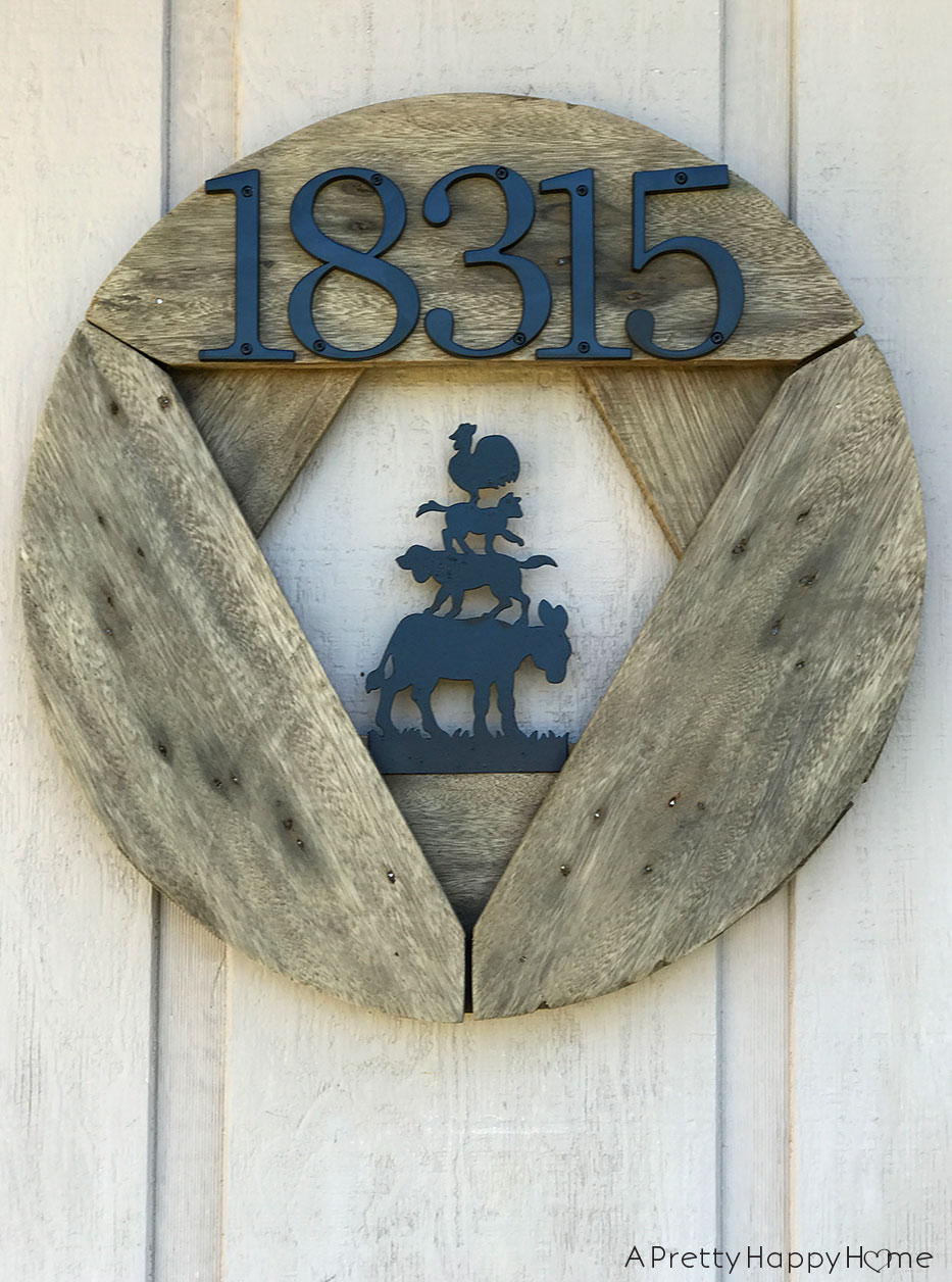 wooden spool house humber sign