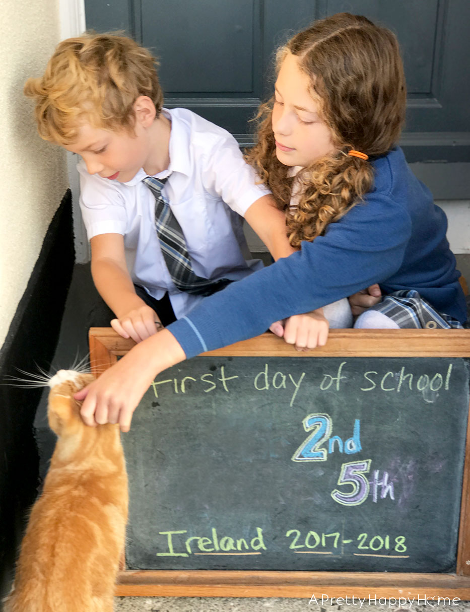 first day of school ireland