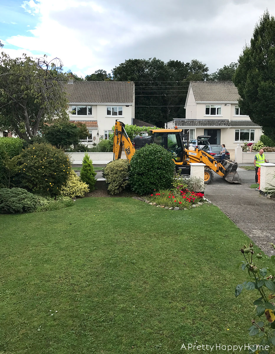 backhoe in ireland