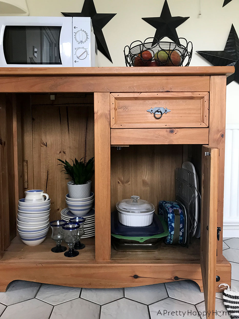 living in ireland inside my kitchen