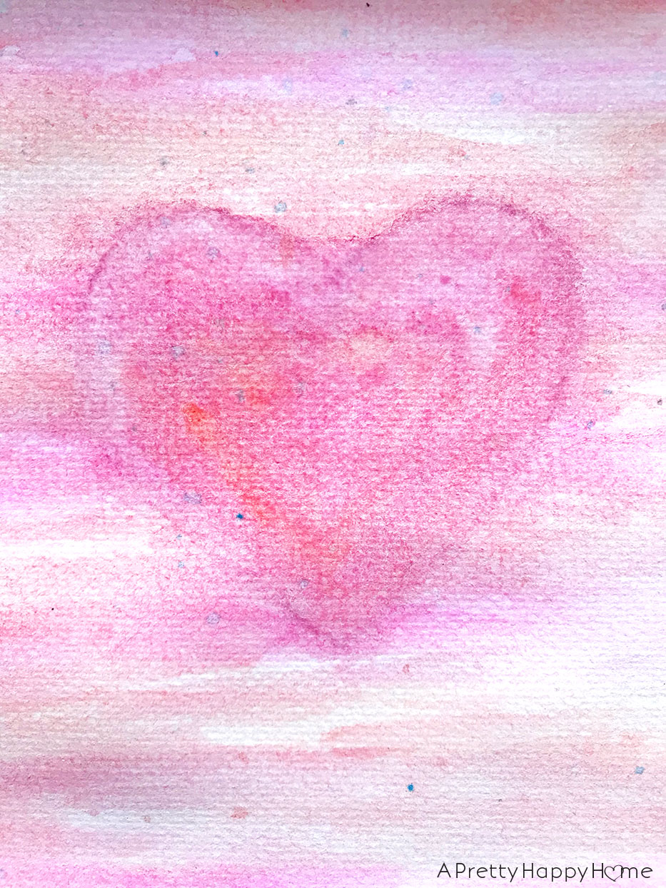 watercolor heart
