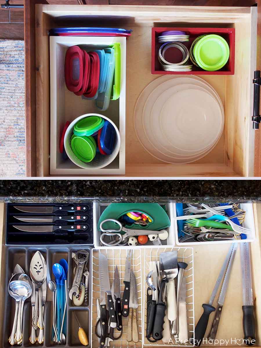 kitchen drawer organization