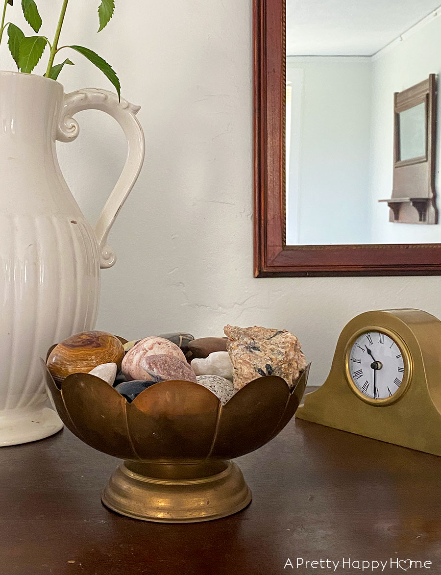scalloped brass bowl My Latest Thrift Store Finds: Part 2