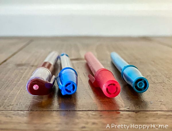 pen caps on the happy list