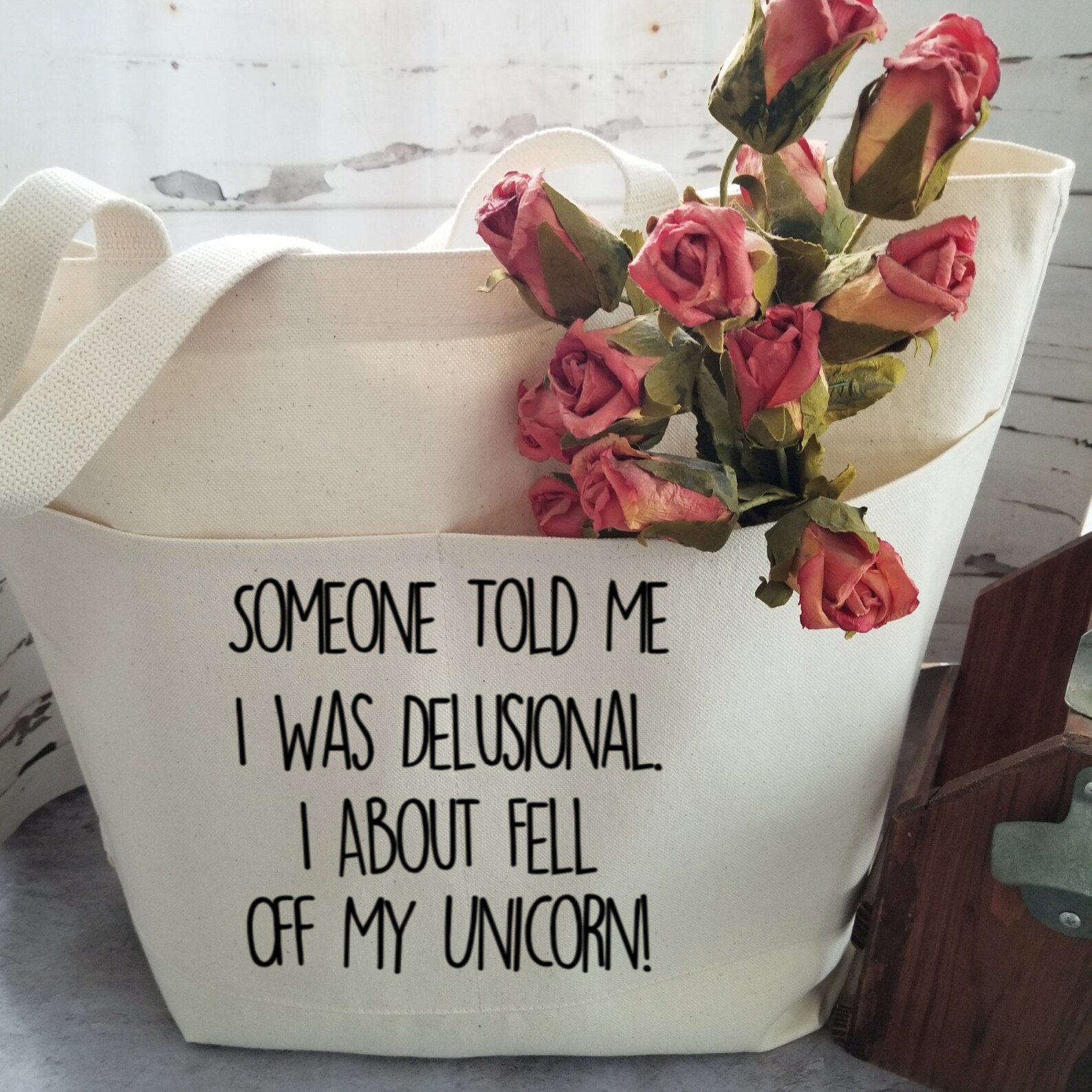 snarkary shop via etsy funny reusable shopping bag 