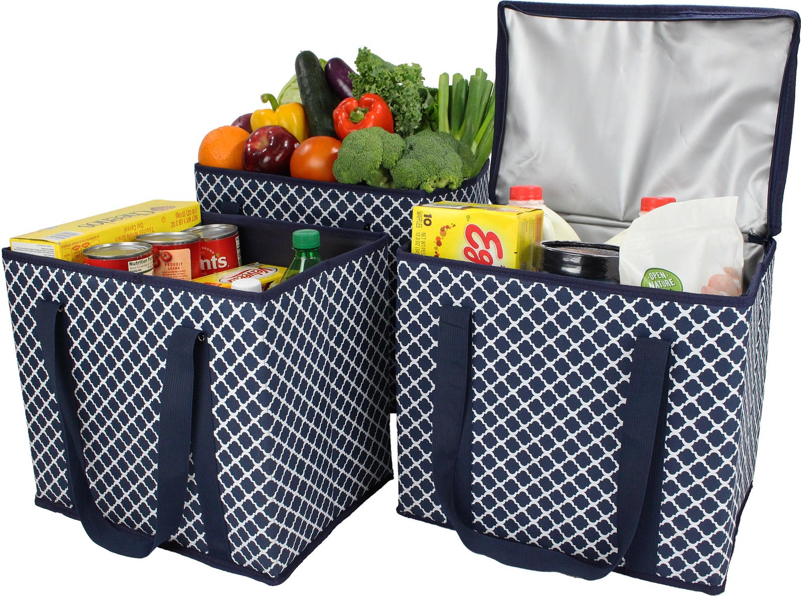 thirne shop via etsy reusable shopping bag box
