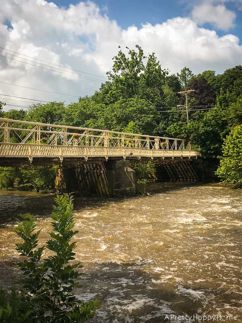 The Charm of One-Lane Roads and Bridges one lane vehicle bridge in new jersey over a river