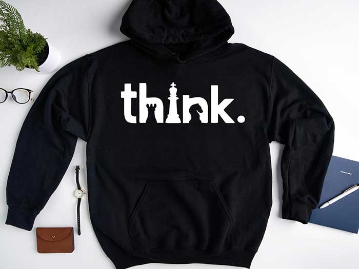 think chess hoodie purple apparel tx via etsy in praise of unique chess sets