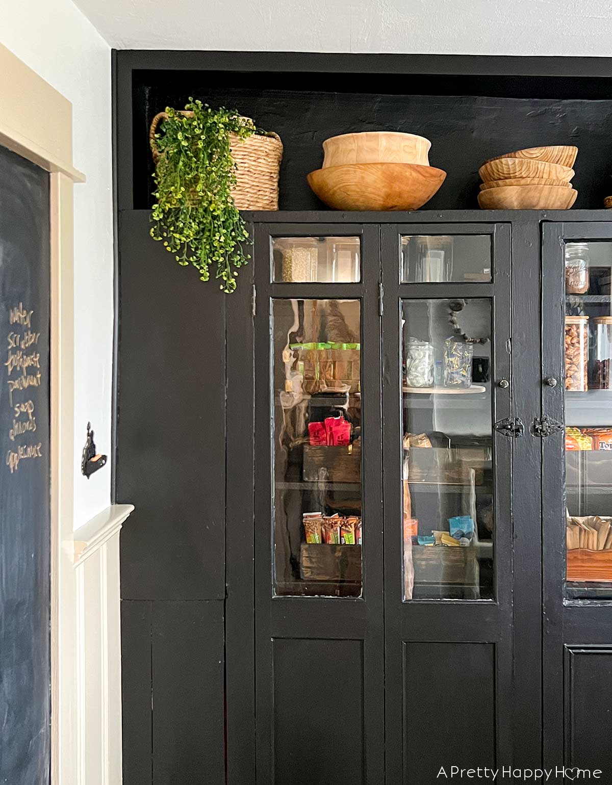 black built in pantry cabinet pantry organization tips for glass front cabinets