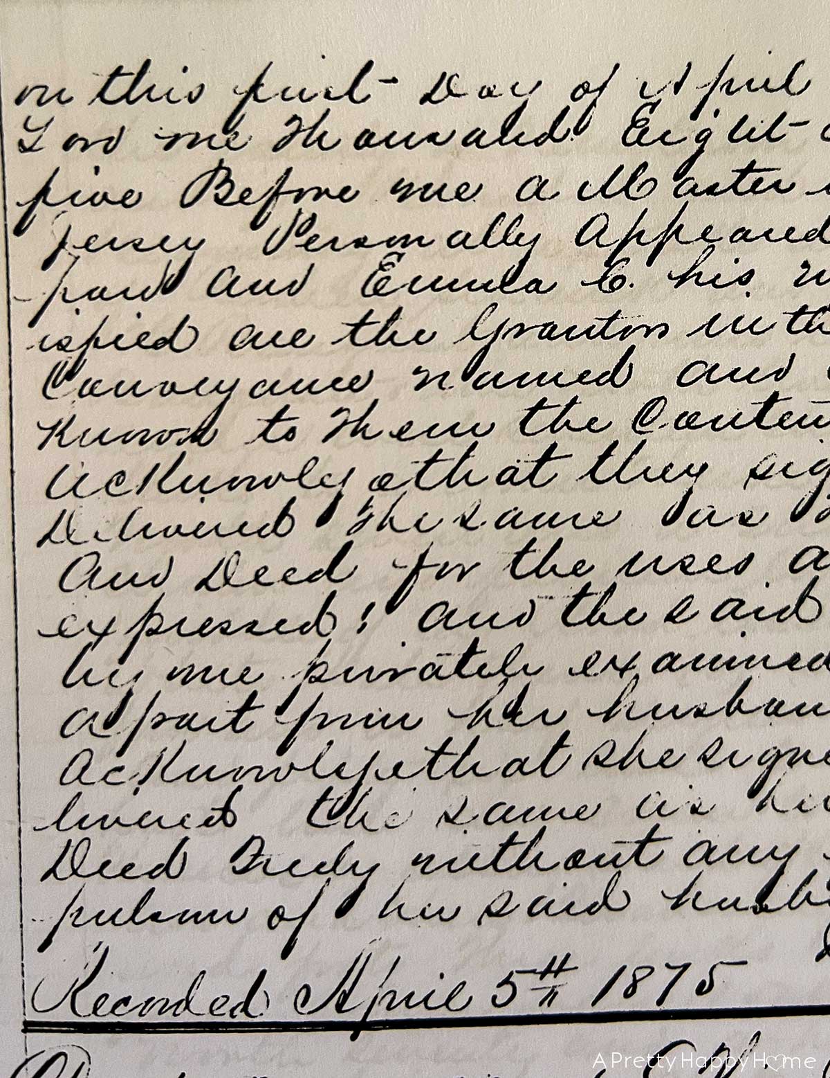 why Reading Cursive Is a Helpful Skill For Owners of Old Houses