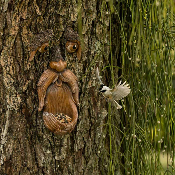 realistic tree faces from etsy shop tree poetry store fun gardening finds