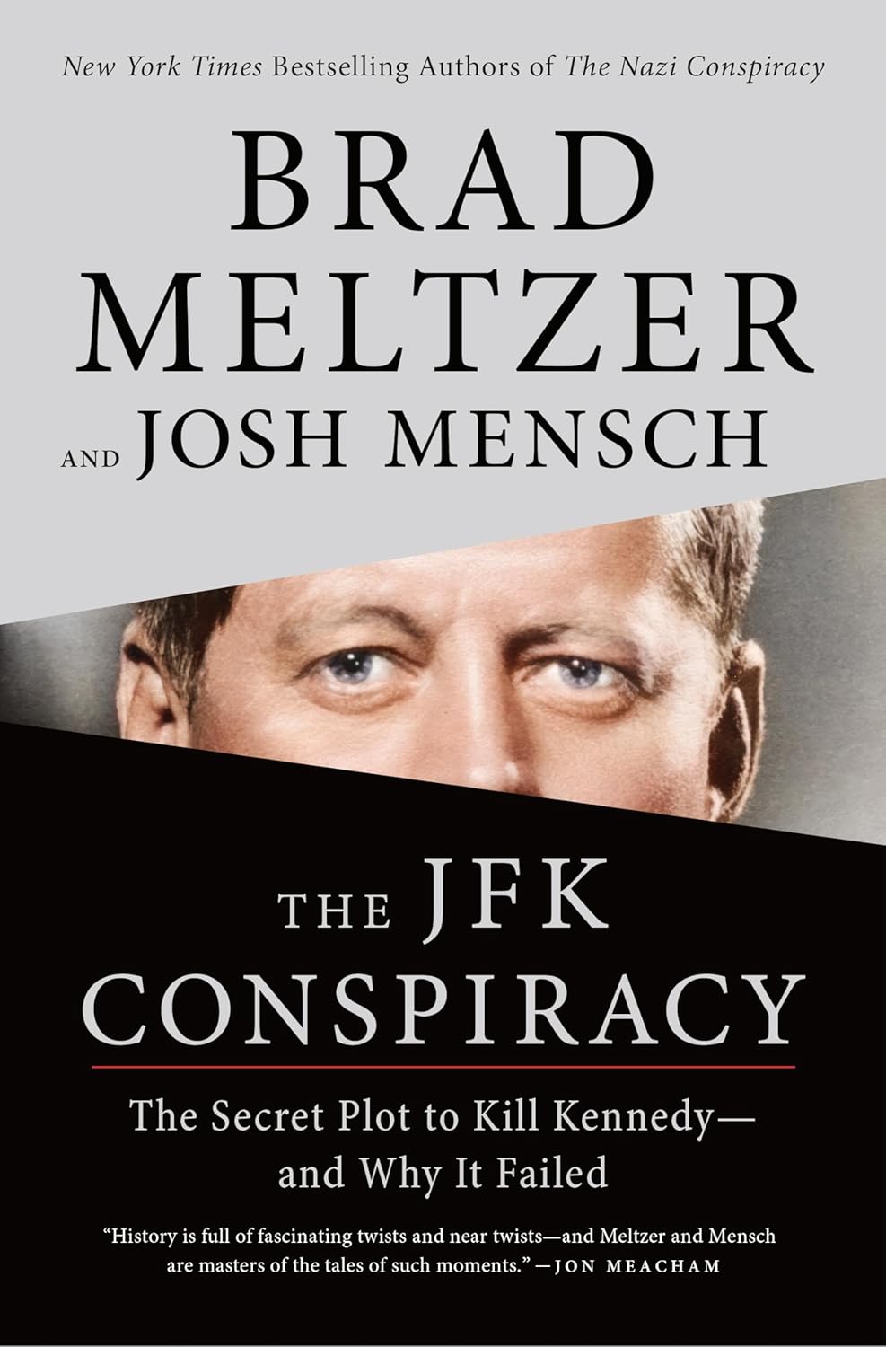 the JFK conspiracy brad meltzer and josh mensch book jacket